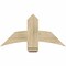 Ekena Millwork Bellingham Rough Sawn Timber Gable Bracket, Douglas Fir, 36"W x 18"H x 6"D x 6"F, 12/12 Pitch GBW036X18X0606BEL00RDF - alternate 1